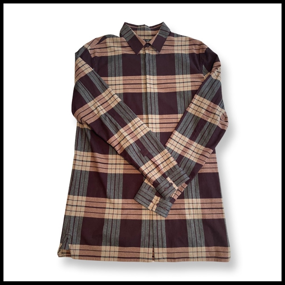 Helmut Lang Extra Long Flannel